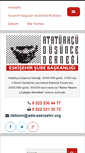 Mobile Screenshot of add-eskisehir.org